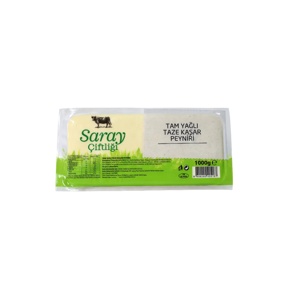 Tam Yağlı Taze Kaşar 1000g